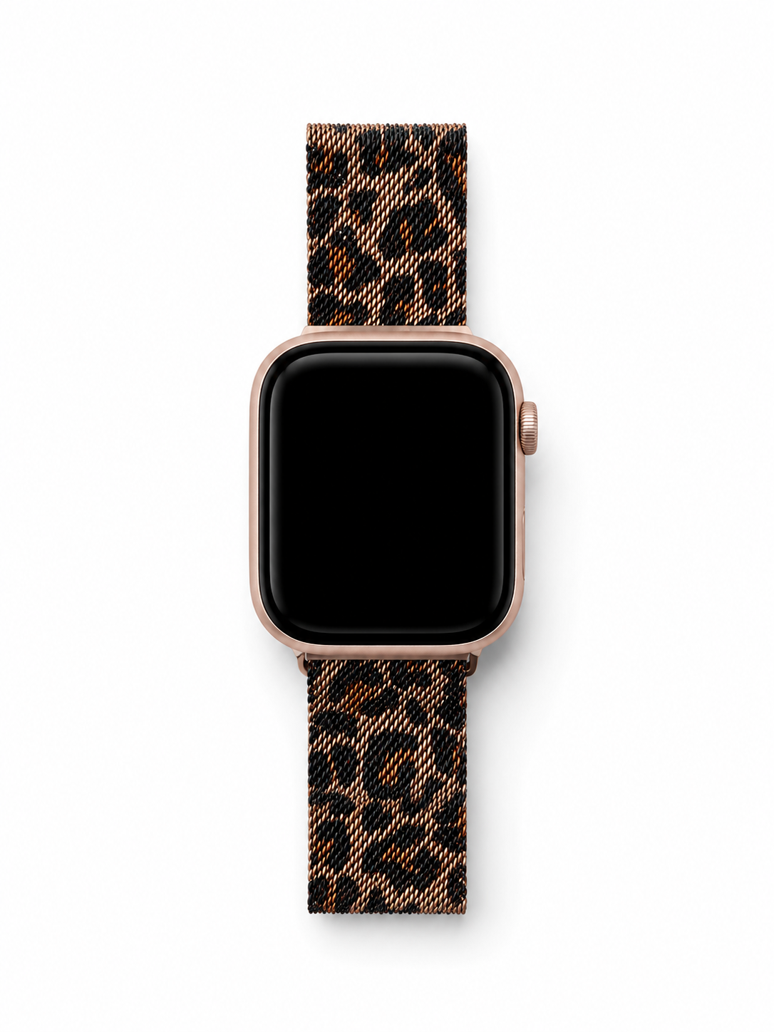 Leopard Print Milanese Loop for Apple Watch