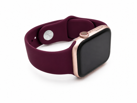Wine Sports Silicone Strap for Apple Watch