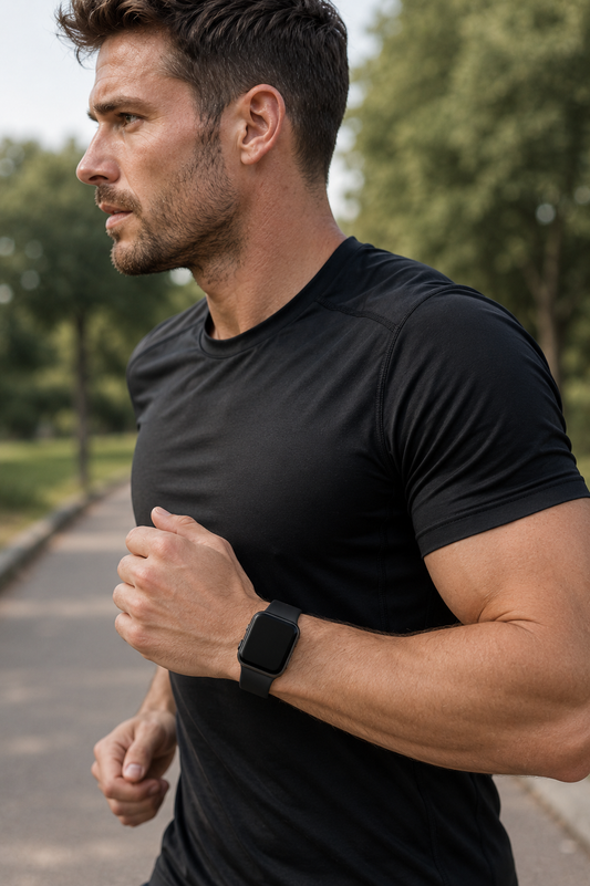 Black Sports Silicone