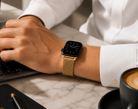 Gold Milanese Loop for Apple Watch