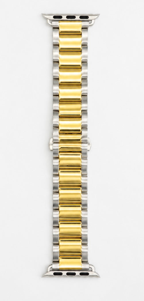 Two-tone Heritage 3 Link Bracelet for Apple Watch
