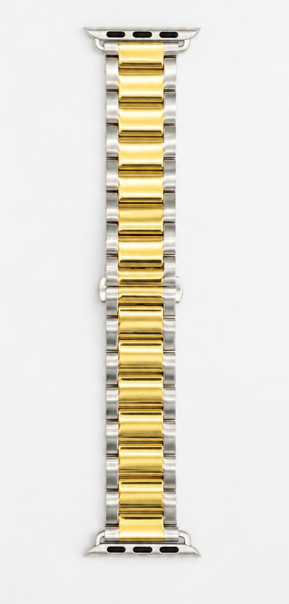 Two-tone Heritage 3 Link Bracelet for Apple Watch