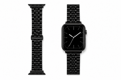 Black Heritage Link Strap for Apple Watch