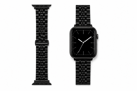 Black Heritage Link Strap for Apple Watch