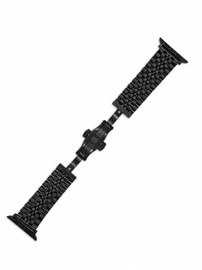 Black Heritage Link Strap for Apple Watch