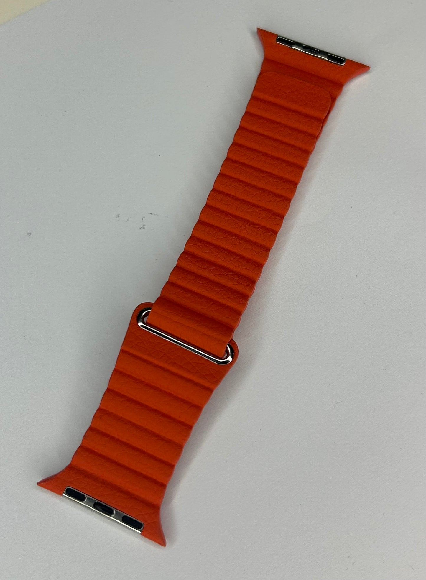 Leather Magnetic Loop Strap Watch Strap