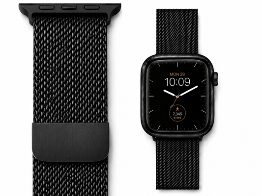 Black Milanese Loop for Apple Watch