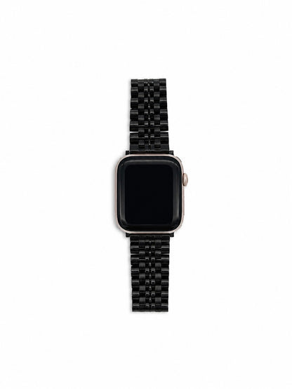 Black Heritage Link Strap for Apple Watch