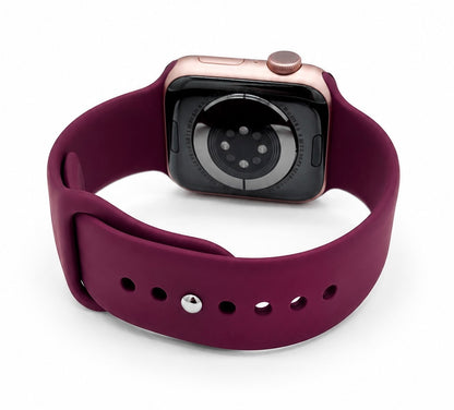 Wine Sports Silicone Strap for Apple Watch