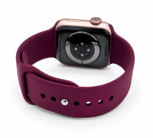 Wine Sports Silicone Strap for Apple Watch