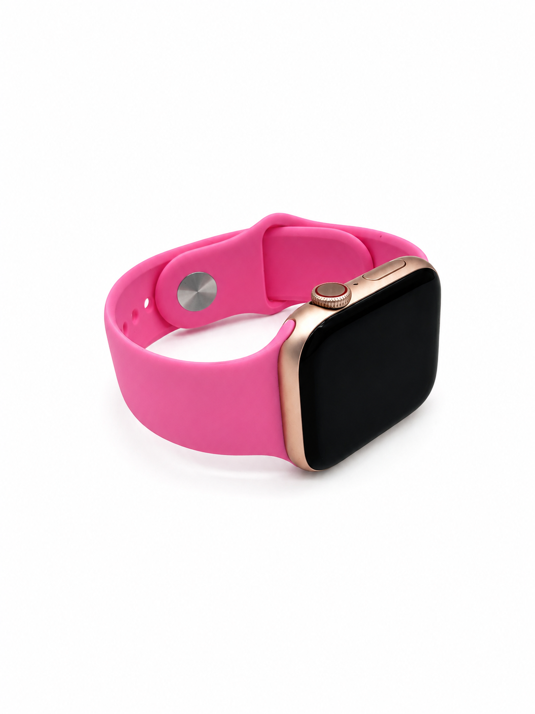 Pink Sports Silicone Strap for Apple Watch