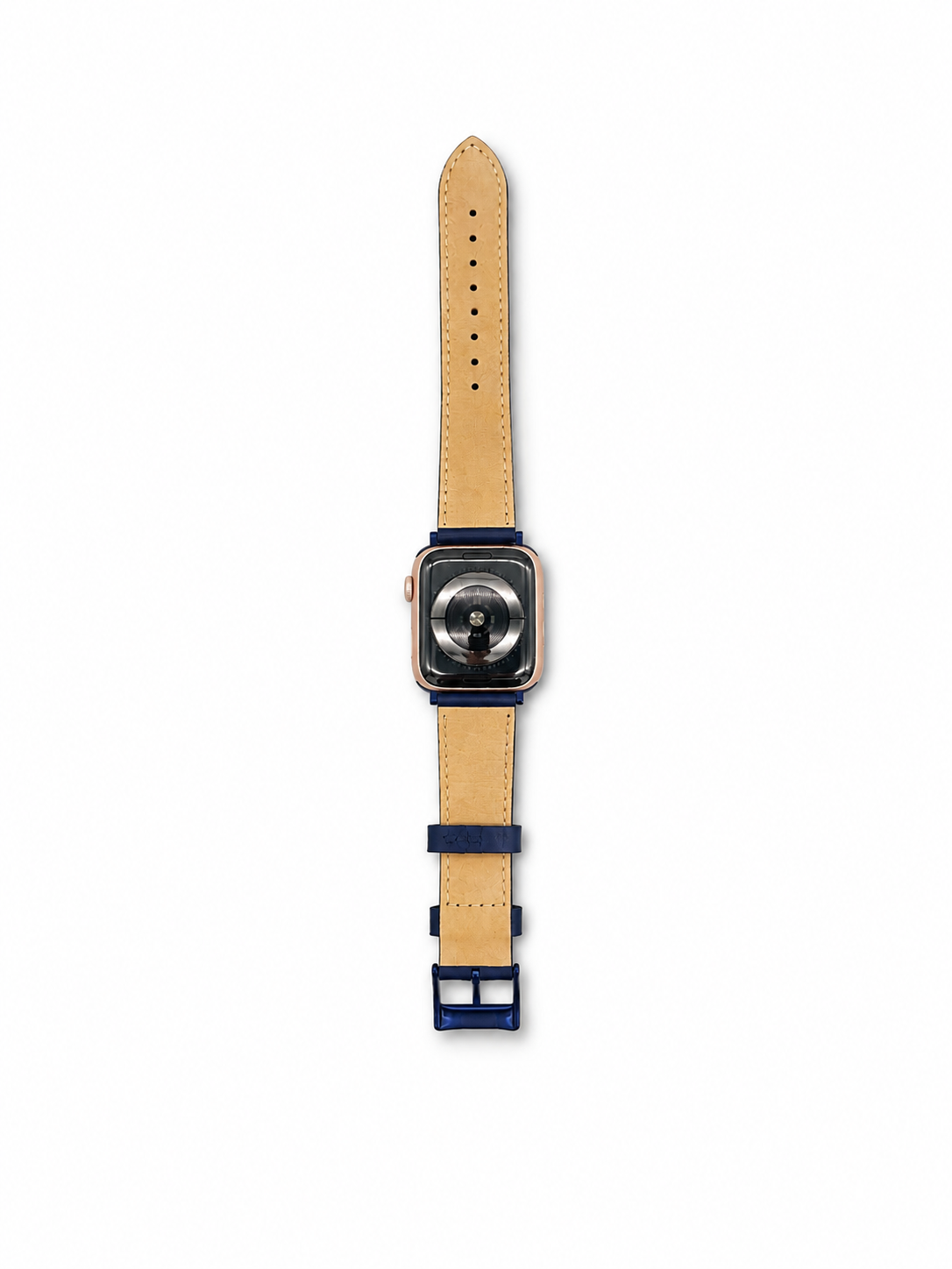 Black Classic Leather Strap for Apple Watch