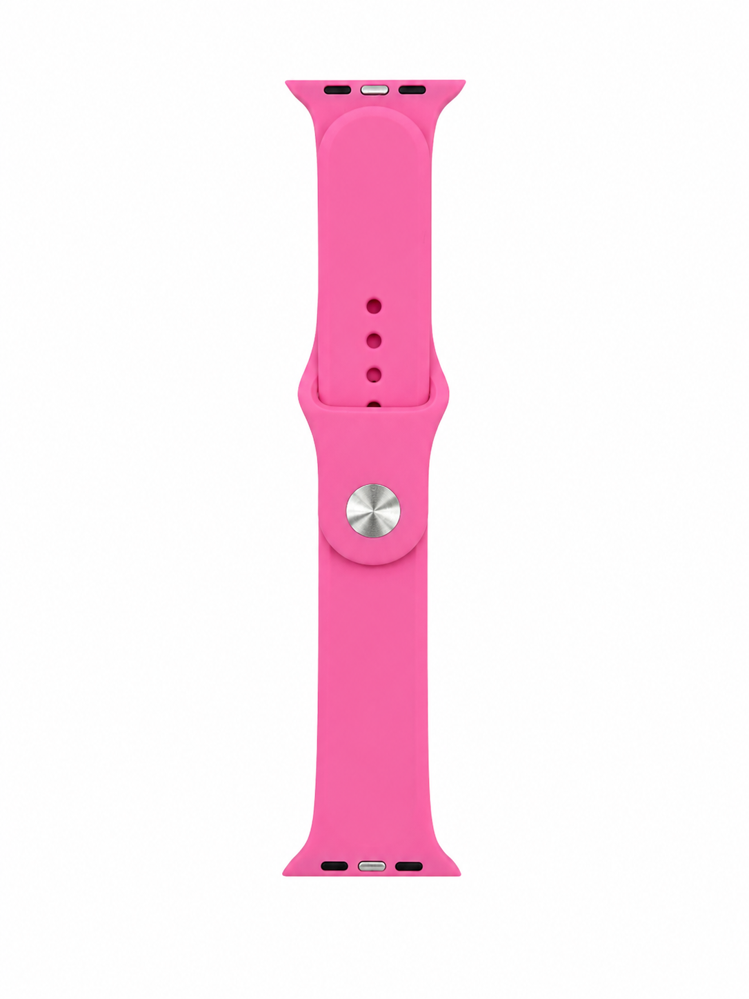 Pink Sports Silicone Strap for Apple Watch