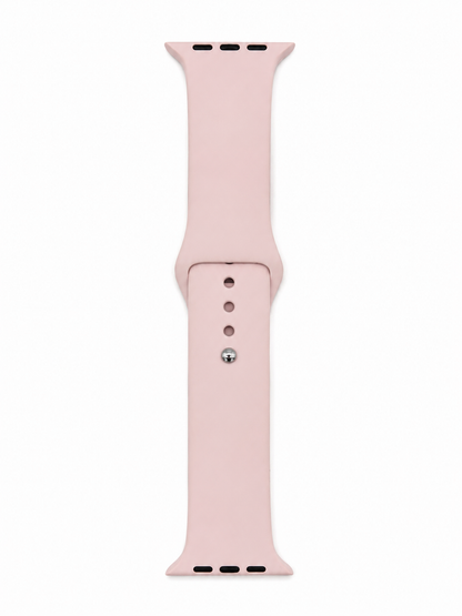 Dusty Pink Sports Silicone Strap for Apple Watch