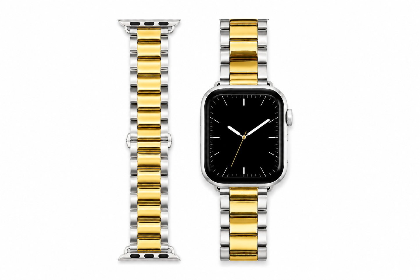 Two-tone Heritage 3 Link Bracelet for Apple Watch