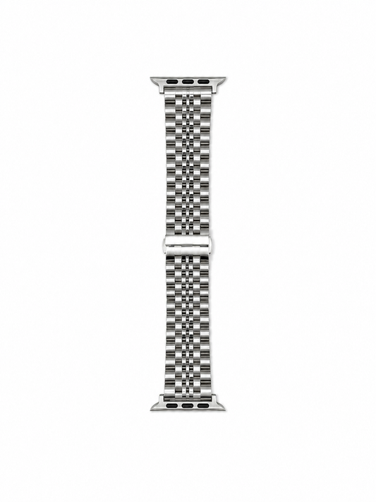 Silver Heritage Link Strap for Apple Watch