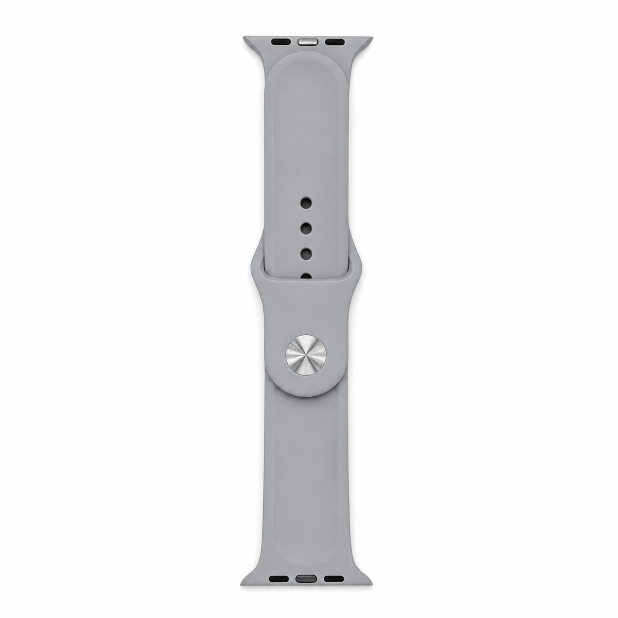 Grey Sports Silicone Strap for Apple Watch