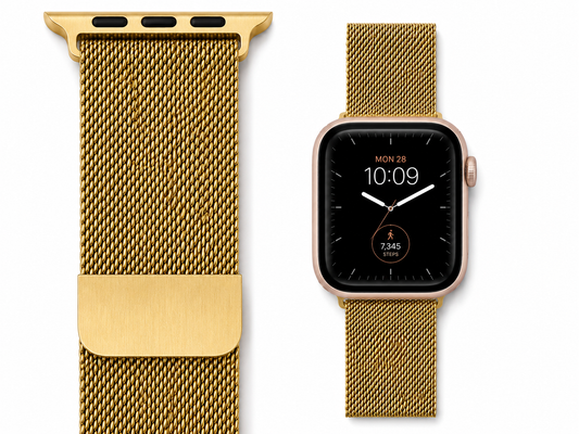 Gold Milanese Loop for Apple Watch