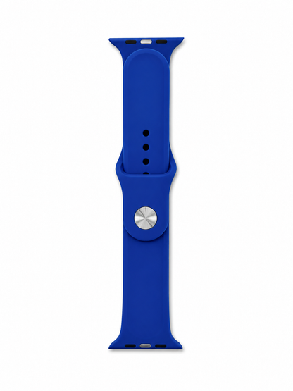 Blue Sports Silicone Strap for Apple Watch
