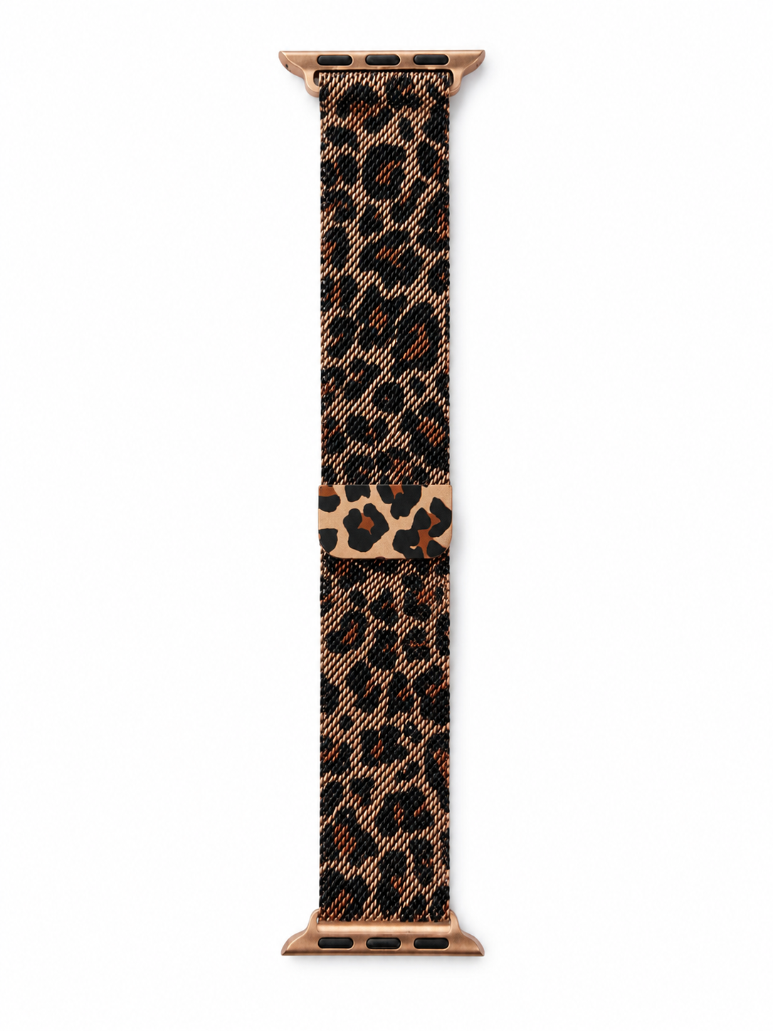 Leopard Print Milanese Loop for Apple Watch