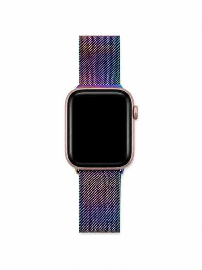 Iridescent Milanese Loop for Apple Watch