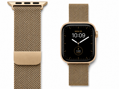 Retro Gold Milanese Loop for Apple Watch