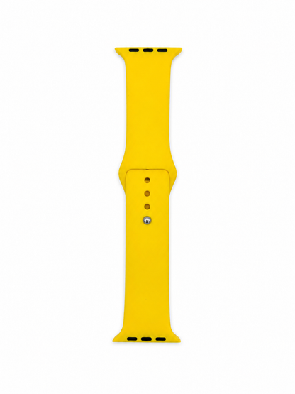 Yellow Sports Silicone Strap for Apple Watch