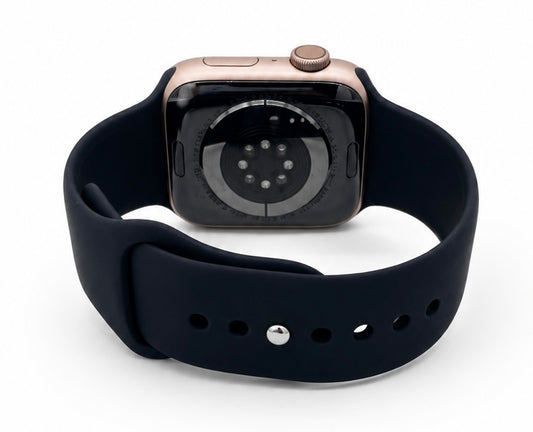 Black Sports Silicone Strap for Apple Watch