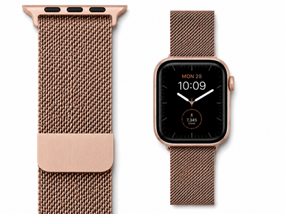 Rose Gold Milanese Loop for Apple Watch
