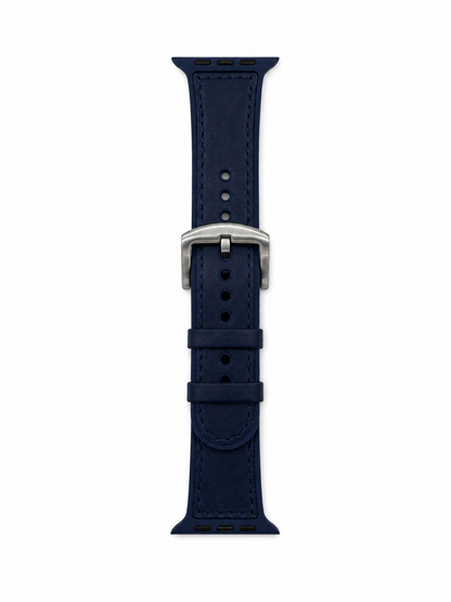 Blue Leather Hybrid for Apple Watch