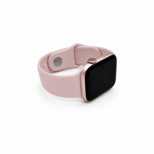Dusty Pink Sports Silicone Strap for Apple Watch