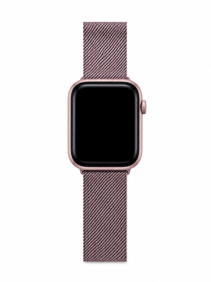 Rose Pink Milanese Loop for Apple Watch