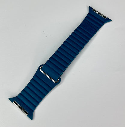 Leather Magnetic Loop Strap Watch Strap