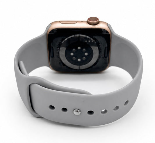 Grey Sports Silicone Strap for Apple Watch