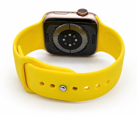 Yellow Sports Silicone Strap for Apple Watch
