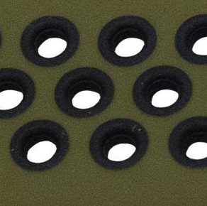 Sport Perforated Silicone Watch Strap