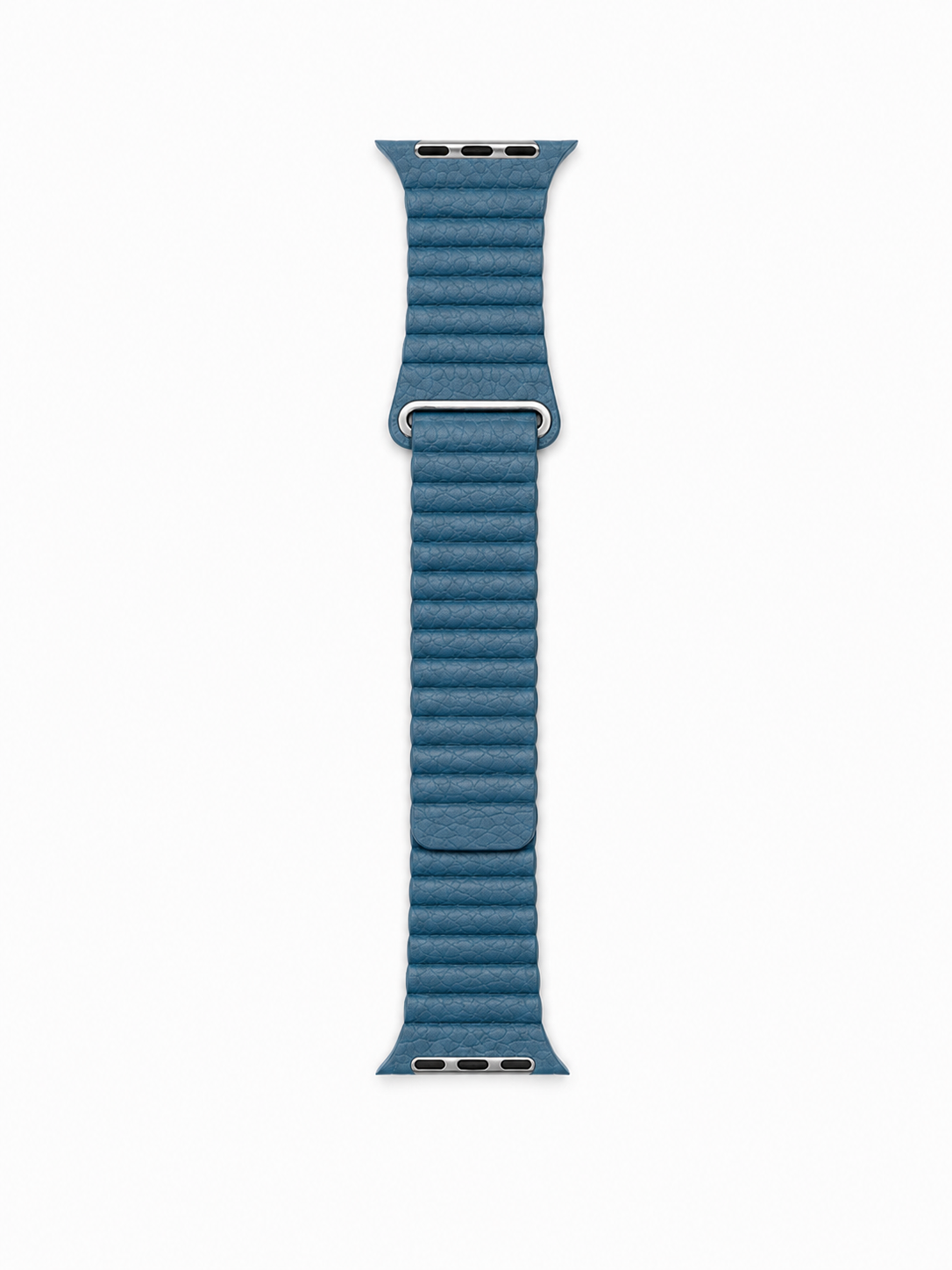 Blue Magnetic Leather Strap for Apple Watch
