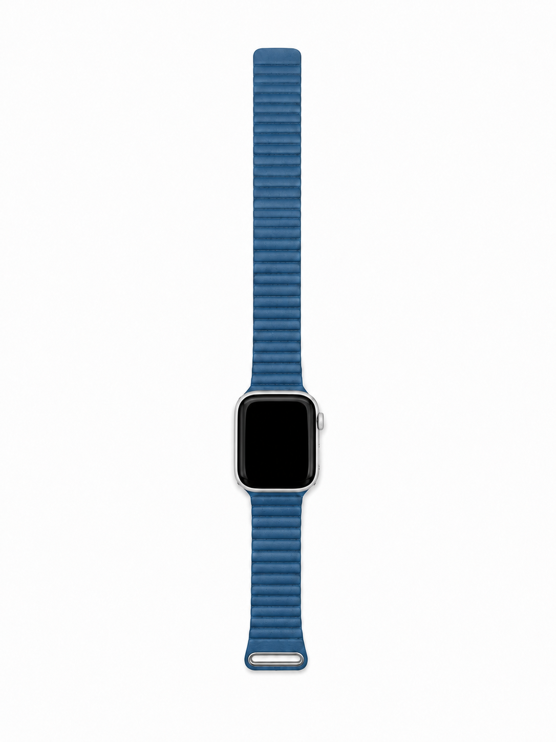 Blue Magnetic Leather Strap for Apple Watch