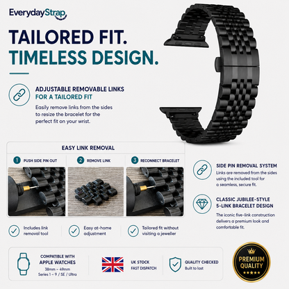 Jubilee Style Watch Bracelet