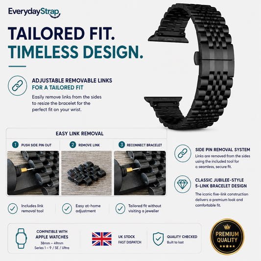 Jubilee Style Watch Bracelet