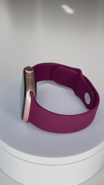 Wine Sports Silicone Strap for Apple Watch