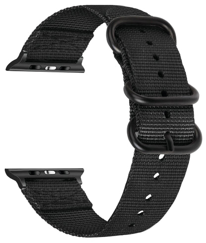 Seatbelt Fabric 3 Rings Watch Strap