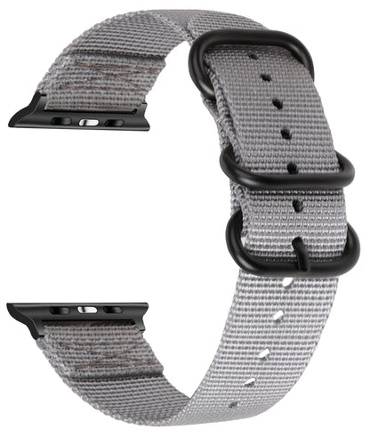 Seatbelt Fabric 3 Rings Watch Strap