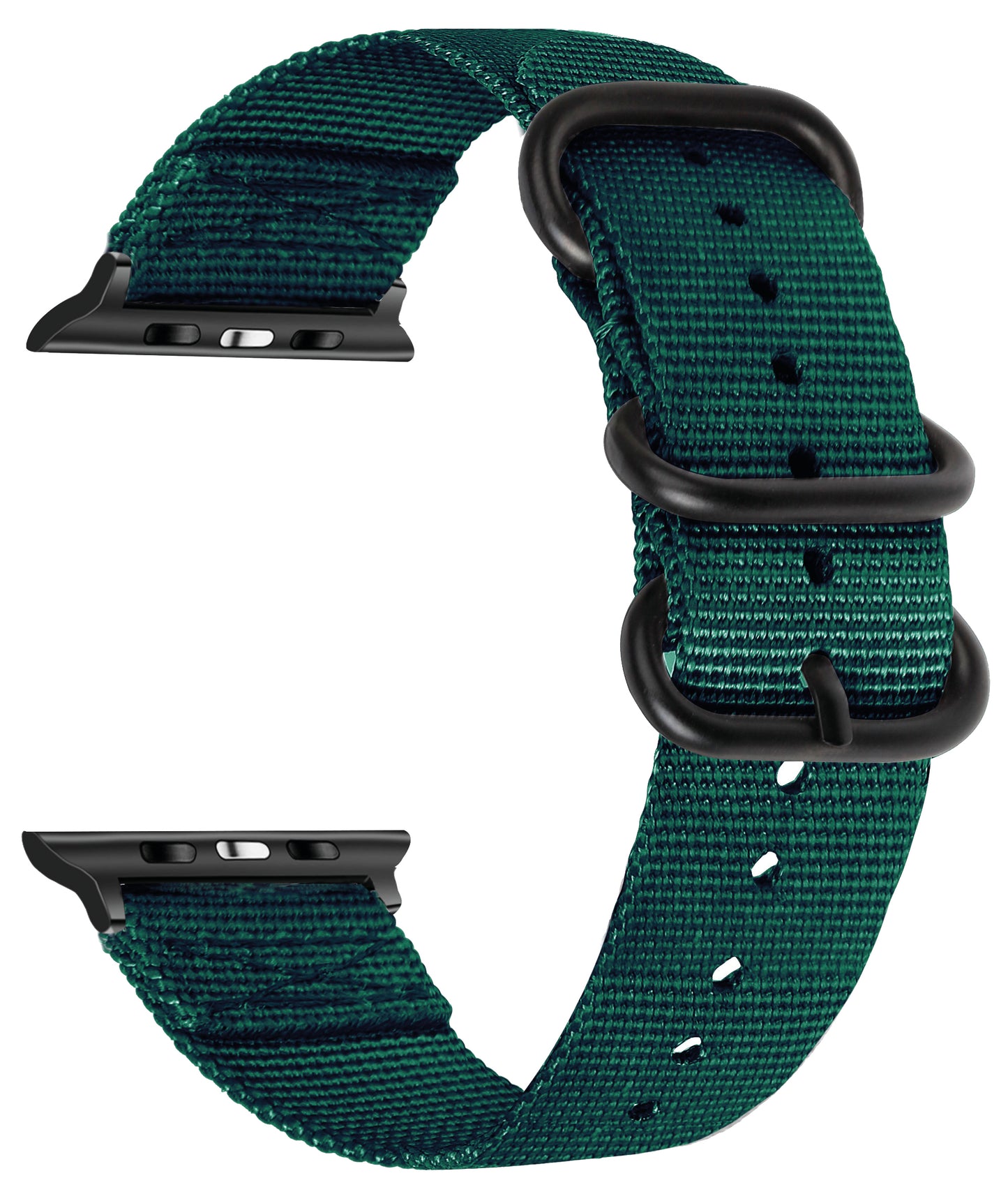 Seatbelt Fabric 3 Rings Watch Strap